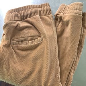 Zara corduroy joggers